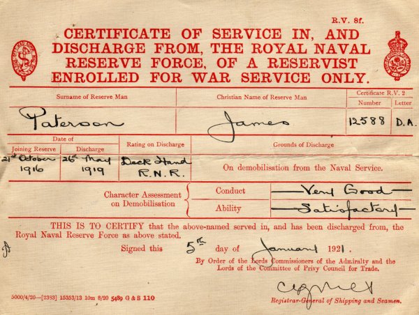 Certificate of Service