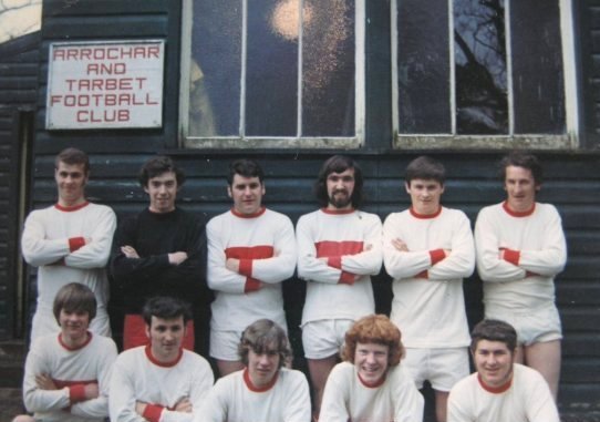Arrochar Football team 4th Sept 1965