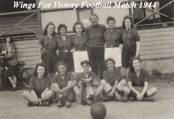Arrochar Ladies Football Team 1944 - Wings For Victory Cup