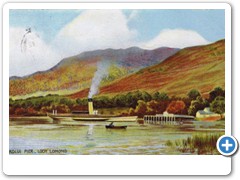 Ardlui Pier, Loch Lomond (art)