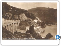 Viaduct, West Highland Railway, Loch Lomond