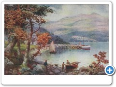 Loch Lomond Tarbet Pier oilette