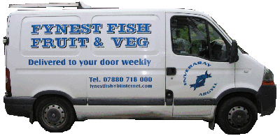 Fynest Fish - Delivering to Arrochar and Tarbet on Thursdays - straight to your door!