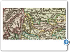 1804 - August STIELER - Charte von Scotland