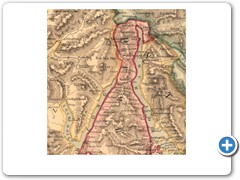 1862 - Adam & Charles BLACK Black's new large map of Scotland