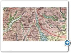 1893 - J. A. HARVIE-BROWN & John G. BARTHOLOMEW - Naturalist's Map of Scotland